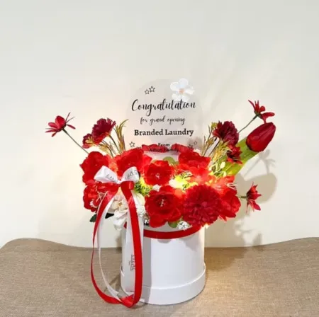 Bloom Box Akrilik Ucapan Grand Opening Tana Tidung